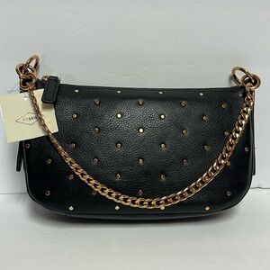 Fossil Jolie Mini Baguette Crossbody Handbag